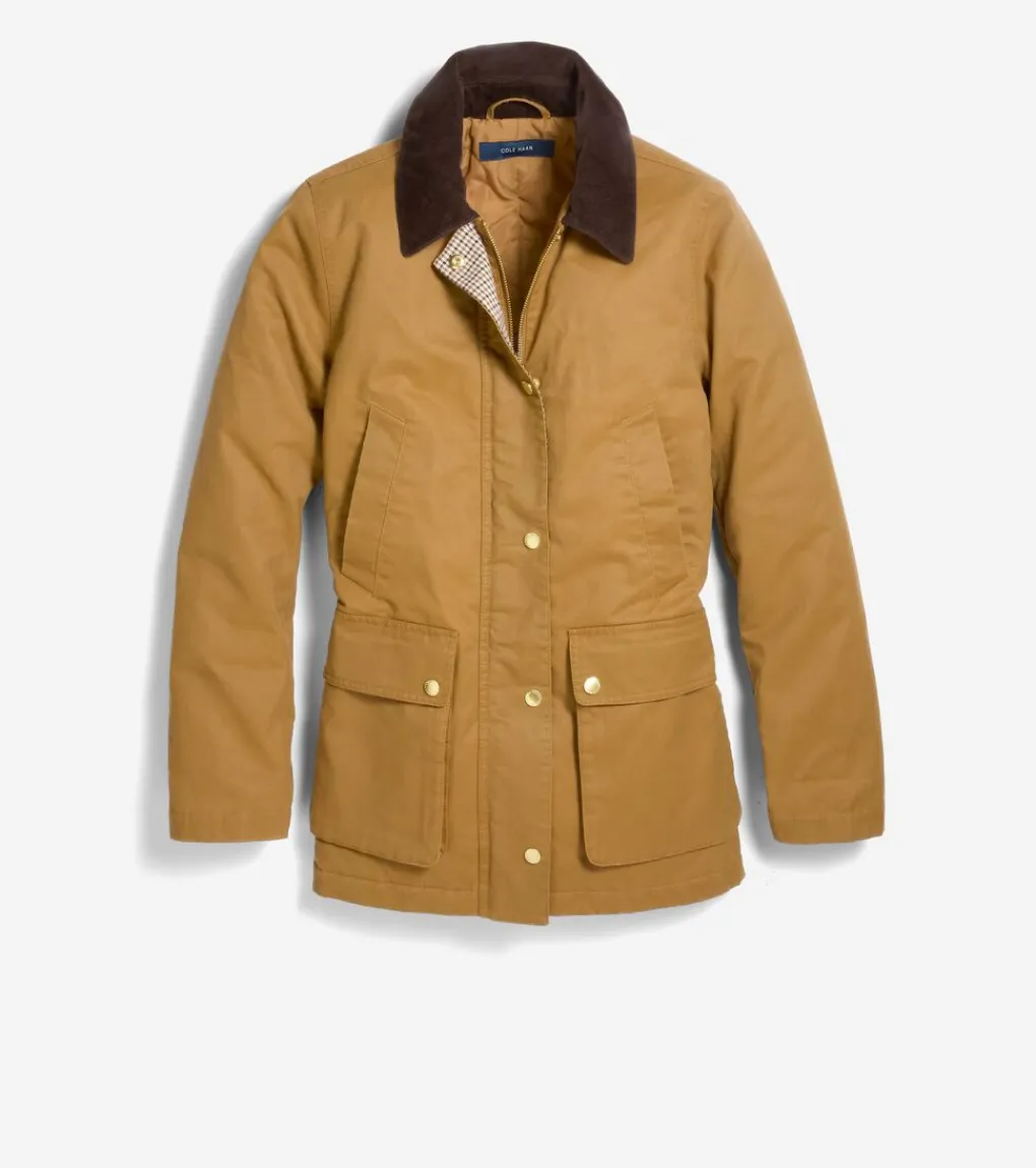 Women's Waxed Cotton Hunter Jacket*Cole Haan Cheap