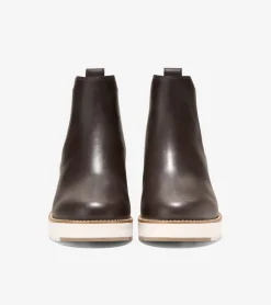 Women's ZER&Oslash;GRAND City Wedge Waterproof Chelsea Boots*Cole Haan Cheap