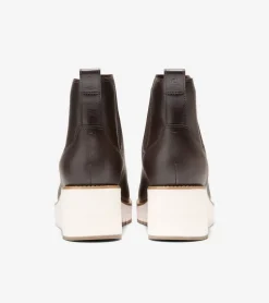 Women's ZER&Oslash;GRAND City Wedge Waterproof Chelsea Boots*Cole Haan Cheap