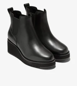 Women's ZER&Oslash;GRAND City Wedge Waterproof Chelsea Boots*Cole Haan Store