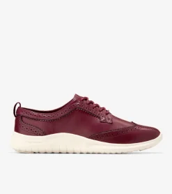 Women's ZER&Oslash;GRAND Meritt Wingtip Oxfords*Cole Haan New