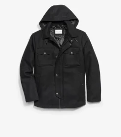 Wool Twill Field Jacket*Cole Haan Fashion